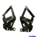 HOOD HINGES 2つのフードヒンジのドライバーと助手席側セットAMD FITS FALCON 310-8466-P Driver And Passenger Side Set OF 2 Hood Hinges AMD Fits Falcon 310-8466-P(2)