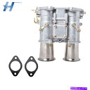 Carburetor 45 DCOEウェーバー45mmツインチョーク19600.017 4気筒6気筒またはV8エンジンキャブレター For 45 DCOE We...