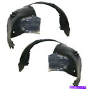 Fender Liner 2つのフロントLHとRHサイドスプラッシュシールドのセットダッジキャラバングランドキャラバン Set of 2 Front LH an...