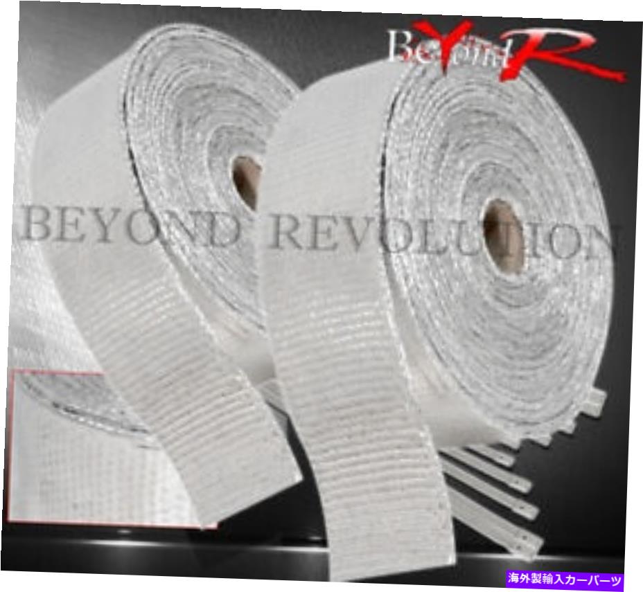 Us Custom Parts Shop USDM㤨exhaust manifold 10mإå󥸥ⲹԸեС饹ҡȥåץС 10M Header Engine High Temp Heat Reduction Fiberglass Heat Wrap SilverפβǤʤ62,260ߤˤʤޤ