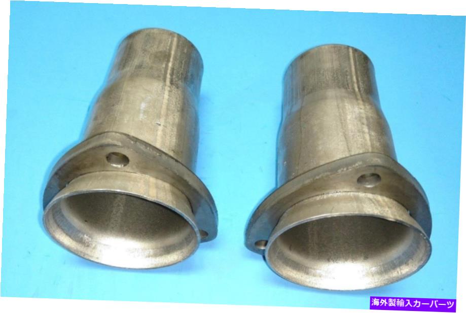 exhaust manifold 3.00 "ヘッダーから2.50"アルミニ酸塩3ボルトソケットヘッダー排気コレクター減速機 ..