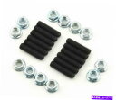 exhaust manifold MRガスケット6312ヘッダースタッドとナットセット Mr Gasket 6312 Header Stud And Nut Set(2)