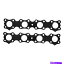 exhaust manifold Infiniti M45 2003-2010 FEL-PRO排気マニホールドガスケットセットの場合 For Infiniti M45 2003-2010 Fel-Pro Exhaust Manifold Gasket Set