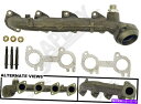 exhaust manifold APDTY 785571鋳鉄製ドライバーサイドエキゾーストマニホールドキット APDTY 785571 Cast Iron Driver Side Exhaust Manifold Kit(2)