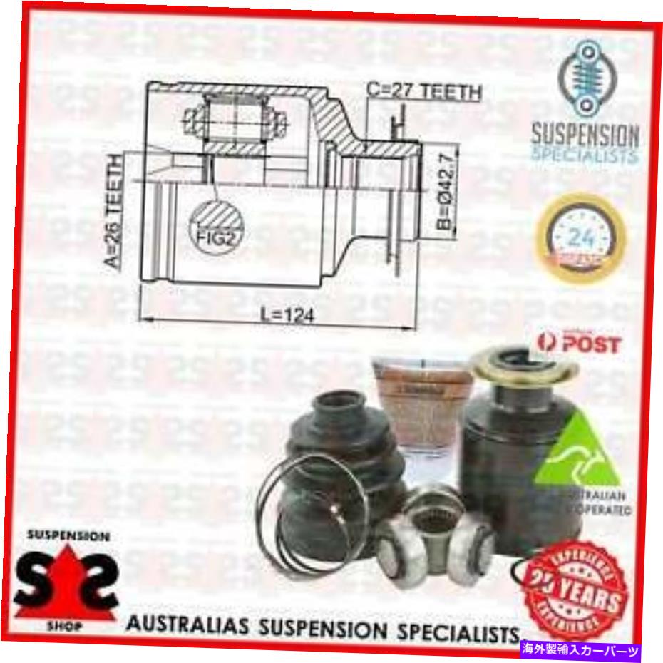 Driveshaft トランスミッションエンドジョイントキット、ドライブシャフトスーツSSANGYONG KORANDO（CK）CK SUV 2.0 4 Transmission End Joint Kit, Drive Shaft Suit SSANGYONG KORANDO (CK) CK SUV 2.0 4