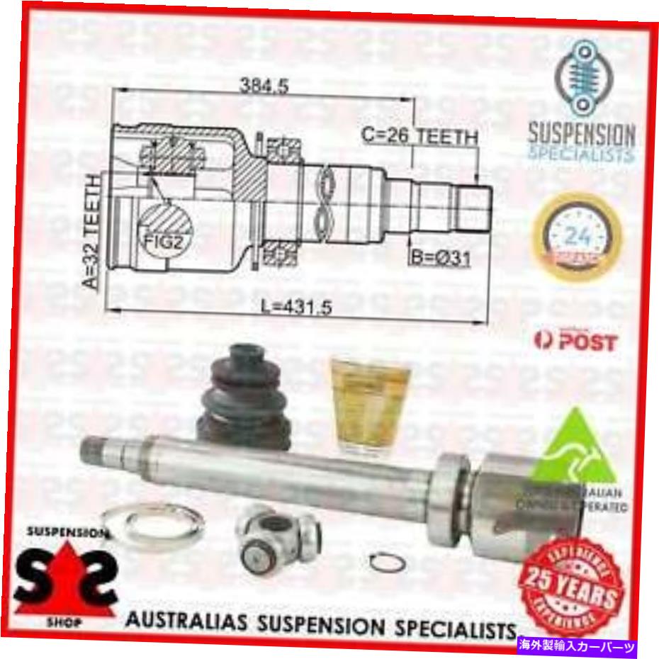 Driveshaft トランスミッションエンドジョイントキット、ドライブシャフトスーツミニミニクラブマン（R55）R55ワゴンC Transmission End Joint Kit, Drive Shaft Suit MINI MINI CLUBMAN (R55) R55 Wagon C
