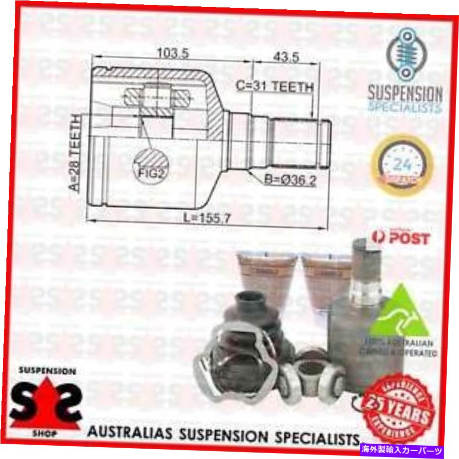Driveshaft トランスミッションエンドジョイントキット、ドライブシャフトスーツフォードオーストラリアモンデオハッチバック（MA Transmission End Joint Kit, Drive Shaft Suit FORD AUSTRALIA MONDEO Hatchback (MA