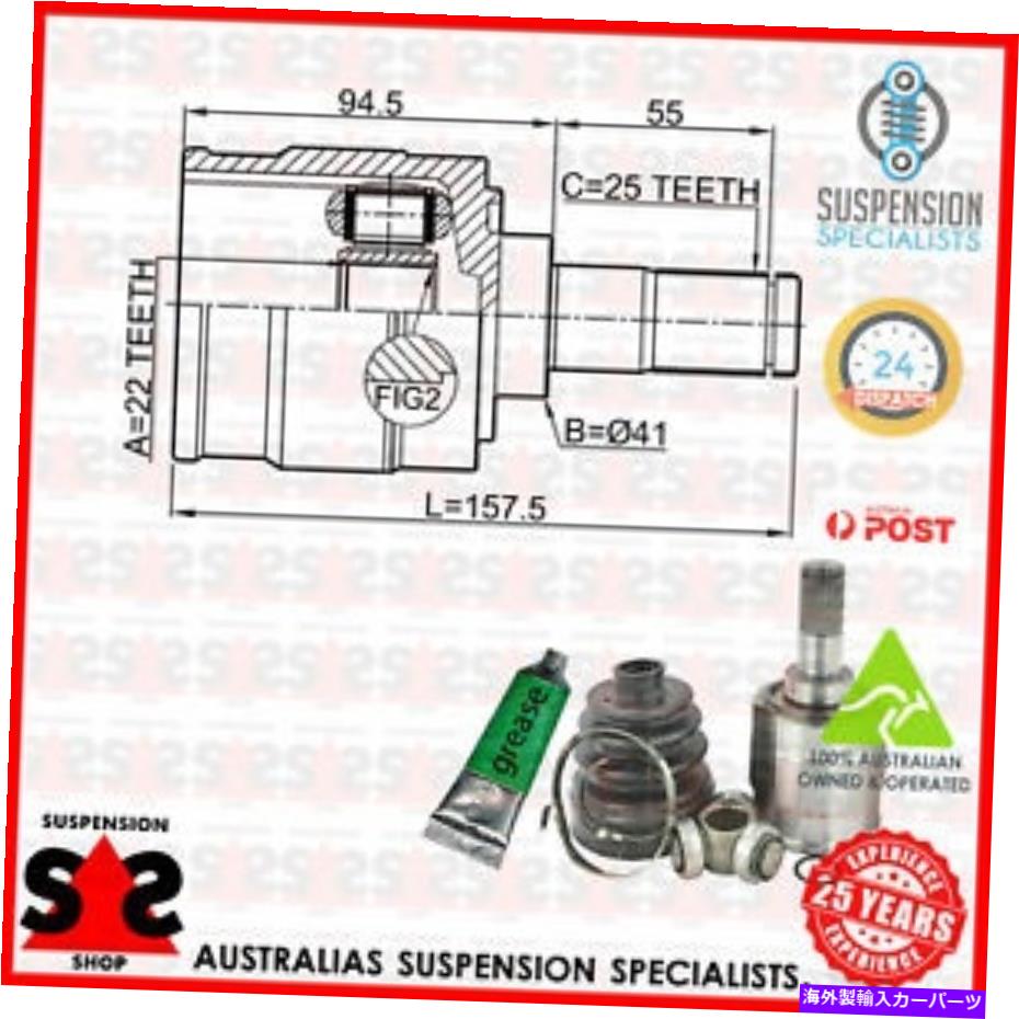 Driveshaft トランスミッションエンドジョイントキット、ドライブシャフトスーツヒュンダイI30エステート（FD）FDワゴン1。 Transmission End Joint Kit, Drive Shaft Suit HYUNDAI i30 Estate (FD) FD Wagon 1.