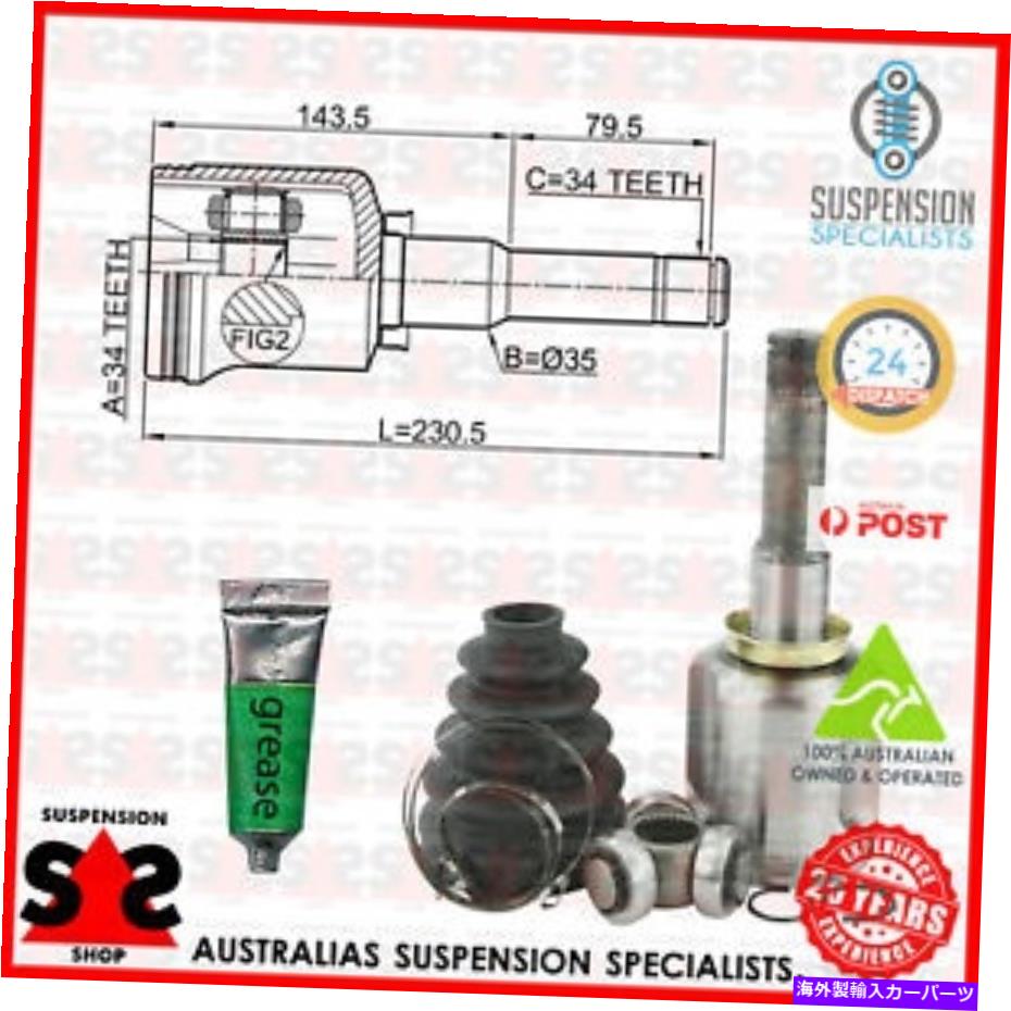 Driveshaft トランスミッションエンドジョイントキット、ドライブシャフトスーツHolden Captiva 7 Gen. II（CG）CG SU Transmission End Joint Kit, Drive Shaft Suit HOLDEN CAPTIVA 7 Gen. II (CG) CG SU