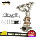 exhaust manifold 07-13日産アルティマ140E2JA02Eのアルミニズ化鋼マニホールド触媒コンバーター Aluminized Steel M...