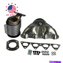 exhaust manifold 1996-00ホンダシビックUSAの新しい排気マニホールド +統合触媒コンバーター New Exhaust Manifold ...