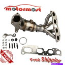 exhaust manifold 1xマニホールド触媒コンバーターアッセイw/ガスケットフィット2007-13日産アルティマL4 2.5L 1X Manifol...