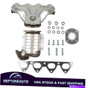 exhaust manifold 96-00ホンダシビック1.6L 6002826のフロントエキゾーストマニホールド触媒コンバーター Front Exhaust...