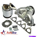 exhaust manifold ホンダシビックの統合触媒コンバーターを備えた排気マニホールド1996-2000 Exhaust Manifold With I...