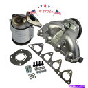 exhaust manifold 1996-00ホンダシビックの統合触媒コンバーターを備えた新しい排気マニホールド New Exhaust Manifold w...