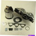 exhaust manifold 1996-00ホンダシビックに適合した統合触媒コンバーターを備えた排気マニホールド Exhaust Manifold with...