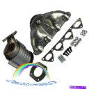 exhaust manifold 統合された触媒コンバーターを備えたホンダシビック1996-2000の排気マニホールド Exhaust Manifold For...