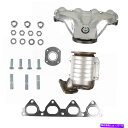 exhaust manifold 96-00ホンダシビック1.6L 18160p2EA10の排気マニホールドと触媒コンバーター Exhaust Manifold...