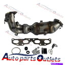 exhaust manifold 2007-2013日産アルティマ2.5Lフィット排気マニホールド +触媒コンバーター 2007-2013 Nissan Alt...