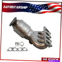 exhaust manifold 2002年から2007年のフロントマニホールド触媒コンバーターMitsubishi Lancer 674-848 New Fr...