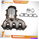 exhaust manifold 2002年から2007年の三菱ランサーのガスケット付き排気マニホールド触媒コンバーター Exhaust Manifold Ca...