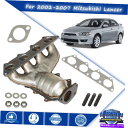 exhaust manifold 2002/03/04-07ミツビシランサーL4 2.0Lフロントマニホールド触媒コンバーター For 2002/03/04-0...