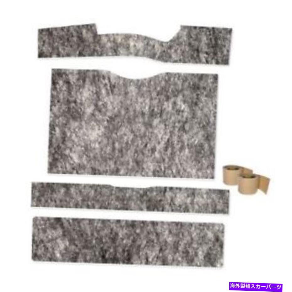 exhaust manifold Design Engineering Inc 50025 67-72 GM C10ピックアップのインテリアダンピングキッ..