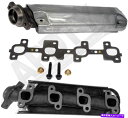 exhaust manifold APDTY 785024排気マニホールド鋳鉄アセンブリ付きガスケットとヒートシールド右 APDTY 785024 Exhaus...
