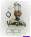 exhaust manifold 適合:2006ヒュンダイサンタフェマニホールド触媒コンバーター2.7L(銀行2) FITS: 2006 HYUNDAI SAN...