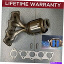 exhaust manifold 2011 - 17年の新しいヒュンダイアクセント1.6L排気コンセントマニホールド触媒コンバーター NEW For 2011-...