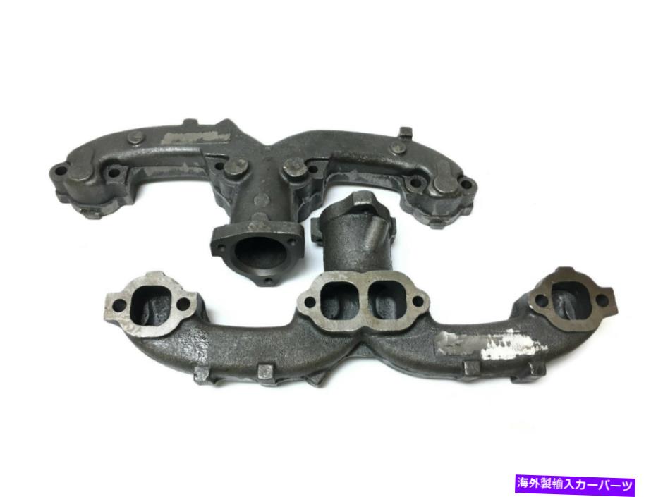 exhaust manifold 283 327 350 5.7LシボレーGMCラムホーンセンターダンプエキゾーストマニホールドセット /ペア 283 327 350 5.7L Chevrolet GMC Ram Horn Center Dump Exhaust Manifold Set / Pair