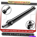 Driveshaft シボレーコロラドのリアドライブシャフトプロップシャフト04-12 4WD標準キャブピックアップ Rear Driveshaft Prop ...