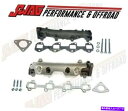 exhaust manifold 01-15 GM 6.6LデュラマックスディーゼルアップグレードLHピンチ排気マニホールド&RHマニホールドなし 01-15 GM 6.6L Duramax Diesel Upgraded LH No Pinch Exhaust Manifold & RH Manifold