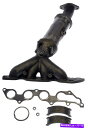 exhaust manifold 統合された触媒コンバーターを備えた排気マニホールド左ドーマン674-932 Exhaust Manifold with Int...