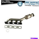 exhaust manifold Davico 17122排気マニホールド触媒コンバーターアセンブリLHドライブ左側 Davico 17122 Exhaust ...