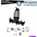 exhaust manifold サンタフェツーソンスポーツのフロントエキゾーストマニホールドと触媒コンバーター Front Exhaust Manifold ...