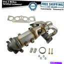 exhaust manifold ポンティアックトヨタの排気マニホールド触媒コンバーター&インストールキット Exhaust Manifold Catalyti...