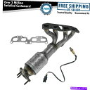exhaust manifold 日産スズキ用の上流のO2センサーを備えた排気マニホールド触媒コンバーター Exhaust Manifold Catalytic...