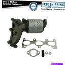 exhaust manifold 07-09のリアエキゾーストマニホールドおよび触媒コンバーターアセン Rear Exhaust Manifold & Cata...