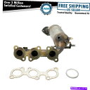 exhaust manifold シエナハイランダー用のリアバンクエンジン排気マニホールド触媒コンバーター Rear Bank Engine Exhaust M...