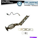 exhaust manifold アルマダタイタン用の酸素センサーLHサイド付き排気マニホールド触媒コンバーター Exhaust Manifold Cataly...