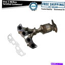 exhaust manifold アルティマ用のガスケット付きフロントエンジン排気マニホールド触媒コンバーターアセンブリ Front Engine Exhaus...
