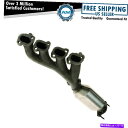 exhaust manifold キャデラックSRX STS 4.6Lの排気マニホールド触媒コンバーター助手席の助手席側 Exhaust Manifold Ca...