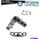 exhaust manifold カムリ用のアップストリーム空気燃料O2センサー付き排気マニホールド触媒コンバーター Exhaust Manifold Cata...