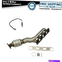 exhaust manifold アルマダタイタン用の酸素センサーRHサイド付き排気マニホールド触媒コンバーター Exhaust Manifold Cataly...