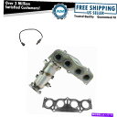 exhaust manifold 排気マニホールド触媒コンバーターw/エア燃料O2センサーカムリソララ新しいセンサー Exhaust Manifold Cata...