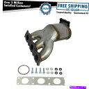 exhaust manifold ボルボ用のガスケットとハードウェアRHを備えた排気マニホールド触媒コンバーターアセンブリ Exhaust Manifold C...