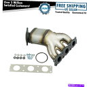 exhaust manifold ボルボ用のガスケットとハードウェアRHを備えた排気マニホールド触媒コンバーターアセンブリ Exhaust Manifold C...