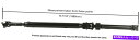 Driveshaft 1995年から2004年のタコマのリアカルドンドライブシャフト(65-5027) Rear Cardone Drive Shaft for...