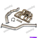 exhaust manifold 98-05トヨタレクサスIS300 2JZ-GE NA-TのCXRacing Thick Turboマニホールドキット CXR...